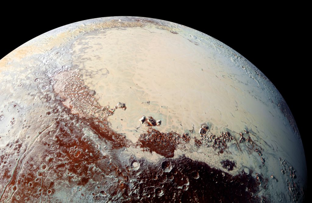 Dwarf planet Pluto – a gigantic comet?