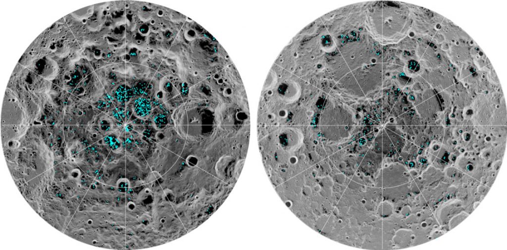 Confirmed for the first time: there’s ice on the surface of the Moon