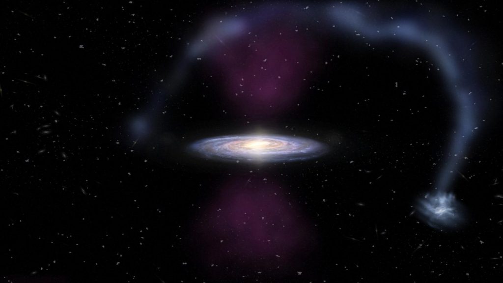 How, not that long ago, the center of the Milky Way exploded