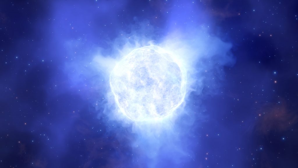 How does a star simply vanish?